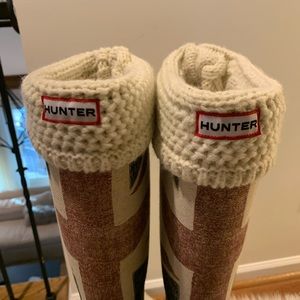 Tall Hunter Rain Boots with liner